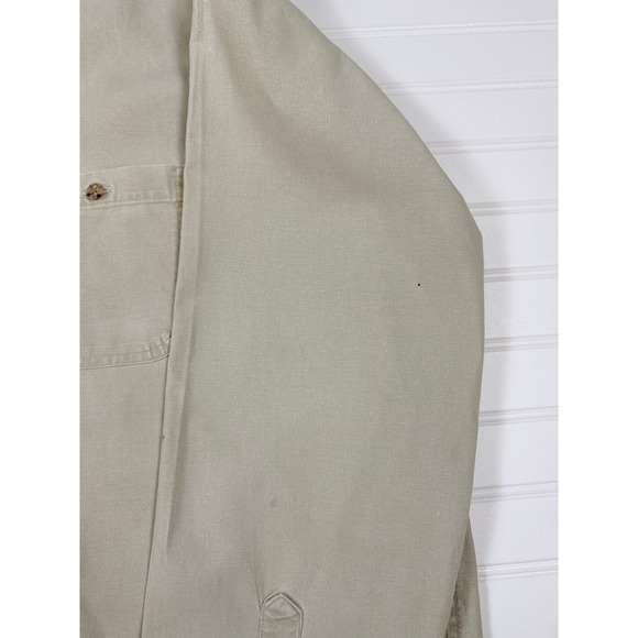 Carhartt Heavyweight Canvas Work Shirt Relaxed Fit Button Front - READ FLAWS - Picture 13 of 16